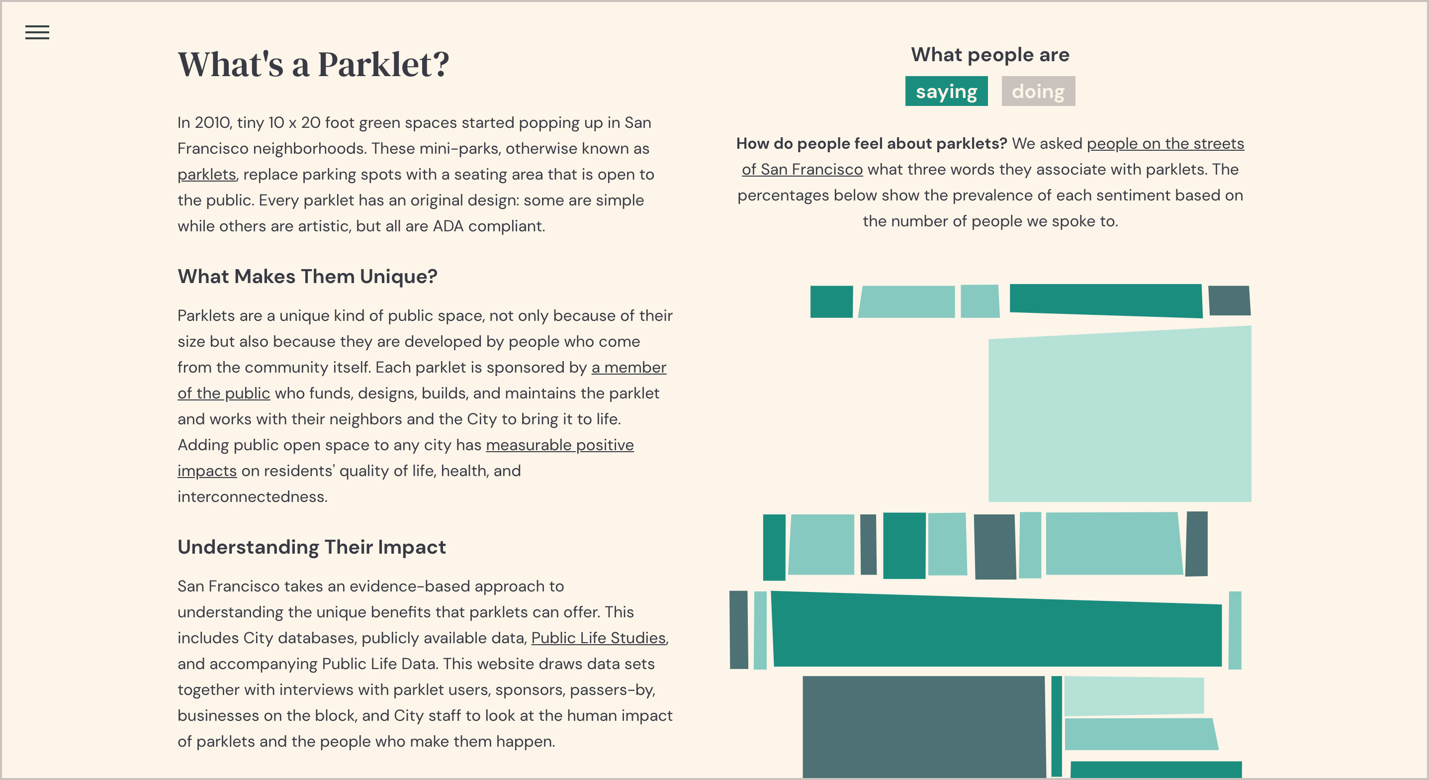 Section 1: What is a Parklet